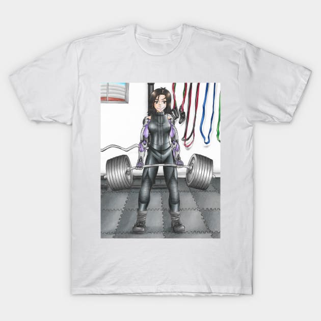 Deadlift Alita T-Shirt by KranberriJam